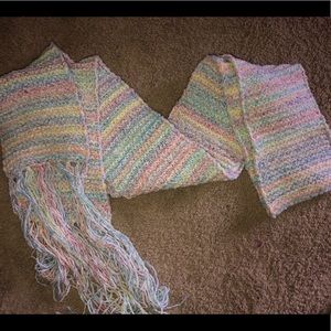 Long multicolor scarf